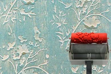 Mop Water Painting Rubber Roller Liquid Wallpapers For Wall ...