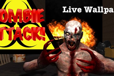 Zombie Attack 3D Live Wallpapers