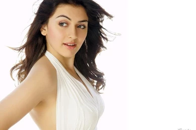 Hansika Motwani White Dress Hot Wallpapers