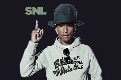 Pharrell Williams @Pharrell Performs 'Happy' At The 2014 Oscar ...