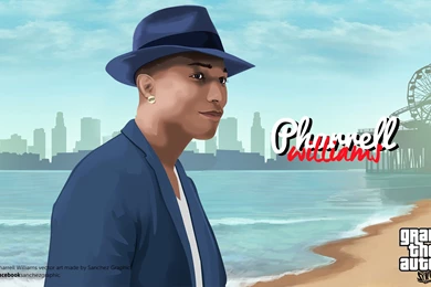 Pharrell Williams Vector By SanchezGraphic On DeviantArt