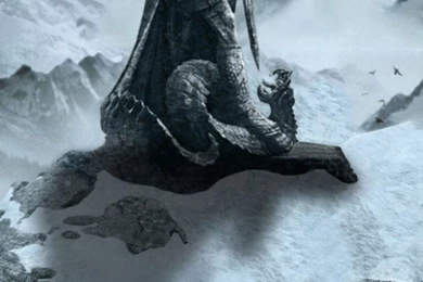 Download Wallpapers 540x960 The Elder Scrolls Skyrim, Mountains ...