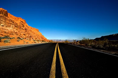 Desert Road Wallpapers
