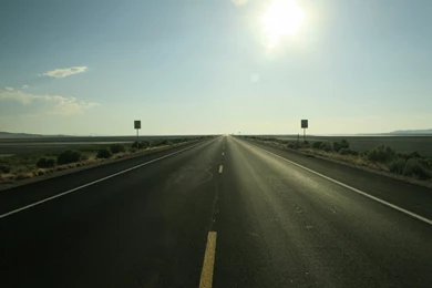 Desert Road Wallpapers