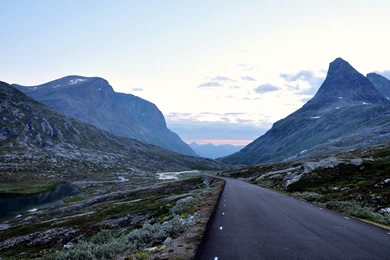 Mountains Landscape Nature Mountain Desert Road Wallpapers ...
