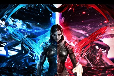 Mass Effect 3 FemShep PS Vita Wallpapers By SRipper On DeviantArt