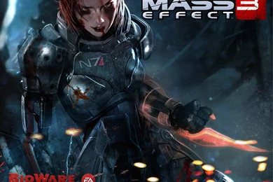 Mass Effect 3 Female Shepard   Wallpaper.