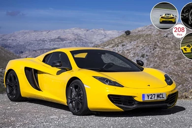 2013 McLaren MP4 12C Spider   Front