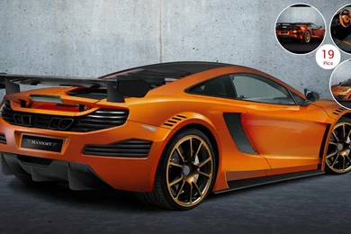2012 Mansory McLaren MP4 12C   Rear