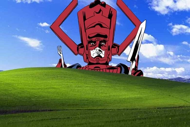 Galactus Devours XP By SargeMcCluck On DeviantArt