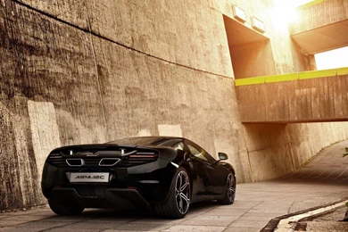 McLaren MP4 12C Black Wallpapers   Image