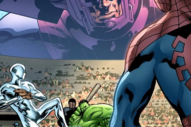 Silver Surfer Marvel Comics The Avengers Galactus Wallpapers