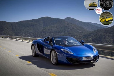 2013 McLaren MP4 12C Spider   Front