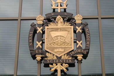 United State Naval Academy Crest