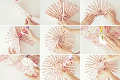 DIY Paper Pinwheels Backgrounds
