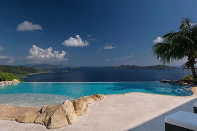 Infinity Pool Ocean View Wallpapers