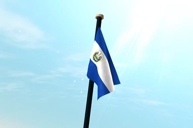 El Salvador Flag 3D Free   Android Apps On Google Play
