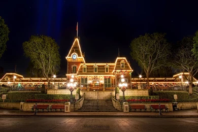 Disneyland Christmas Night 28205   Christmas   Festival
