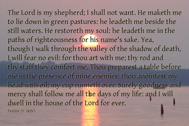 Free Christian Wallpapers Of Psalms 23   Make Christian Wallpapers ...