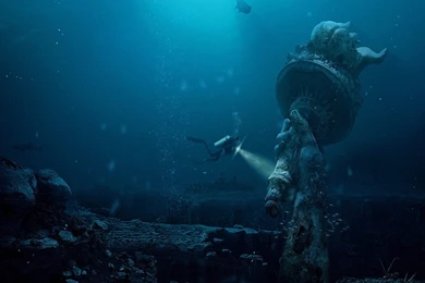 1900_statuya_akvalangist_budushhee_1280x1024_www.Gde Fon.com.jpg