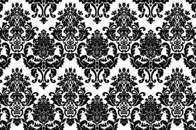 White And Black Damask Wallpapers   Wallpapers HD Wide