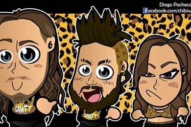 Carmella Vs Blue Pants   NXT Chibi Wallpapers By Kapaeme On DeviantArt