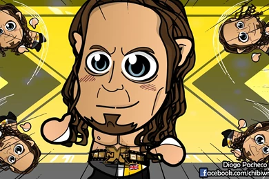 Adrian Neville   WWE NXT Chibi Wallpapers By Kapaeme On DeviantArt