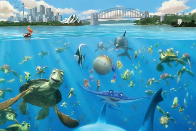 Finding Nemo 3D Movie HD Desktop Wallpapers 05   1680x1050 ...