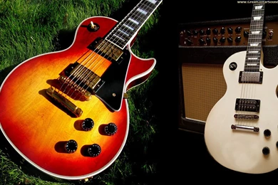 Wallpapers Recording Studio Guitar Fireburst And Alpine White ...