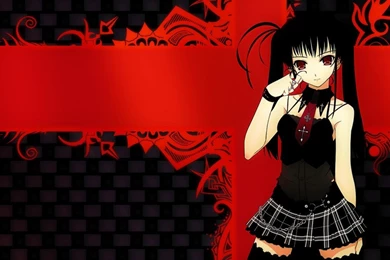 Dark Gothic Anime Girl