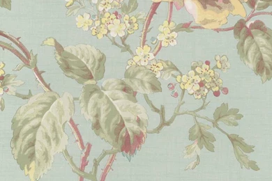 Pink Hs80007 Roses Bloom And Small Floral Wallpapers By Seabrook