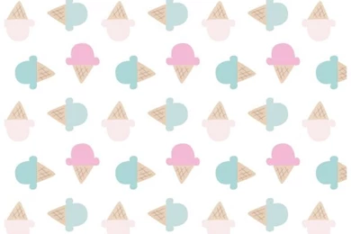 Cute Ice Cream Cone Print, Digital Wallpapers Or Website Backgrounds ...
