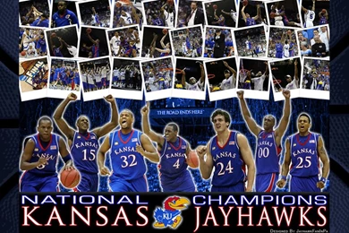 KU National Champions 1440x900 Wallpapers