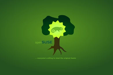OpenSUSE   Geeko On Tree By OeGe89 On DeviantArt