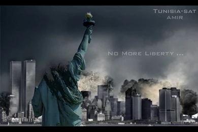 Cloverfield , Liberty Statue Destraction Wallpapers By El matador ...