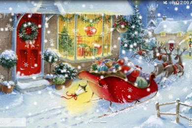 Christmas Night Live Wallpapers   Android Apps On Google Play