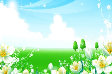 Peaceful And Beautiful Meadow Wallpapers