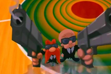 Wallpapers Porky Pig Space Jam Looney Tunes Yosemite Sam X Art ...