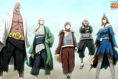 Wallpapers Naruto Girls Laptop Sabaku No Gaara Tsunade Raikage ...