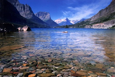 Saint Mary Lake Glacier National Park Wallpaper_other_health ...