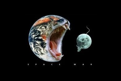 Wallpapers Save The Earth Cat Mouse Moon Desktop 1024x768