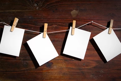 Download Wallpapers 3840x2160 Paper Clips, String, Wood, Brown ...