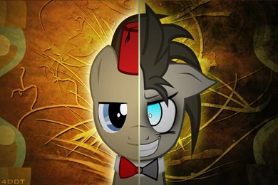 The Two Sides Of Doctor Whooves By PCs4ddt D4pkew2   Deskpapers
