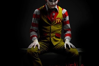 McDonalds Joker iPhone 5 Wallpapers
