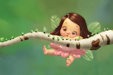 Funny Little Girl Christmas Elf < Fantasy < Gallery < Desktop ...