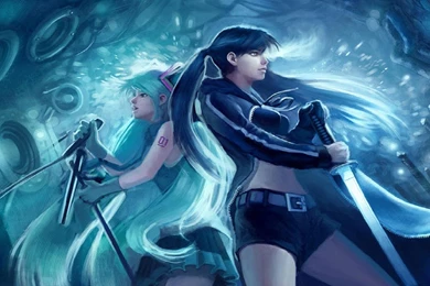 BARD AND FIGHTER WALLPAPER   (