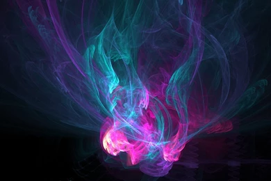 Wallpapers Pink Animal Print Psychedelic Flame Smoke Wallchan ...