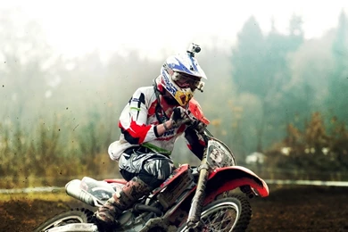 Download Wallpapers 2560x1024 Motocross, Sand, Race, Camera, Dirt ...