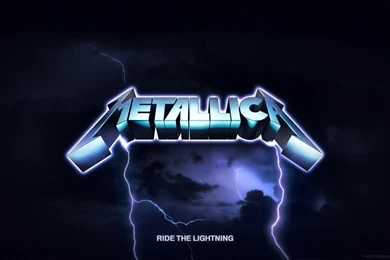 RePin Image: Ride The Lightning Metallica On Pinterest