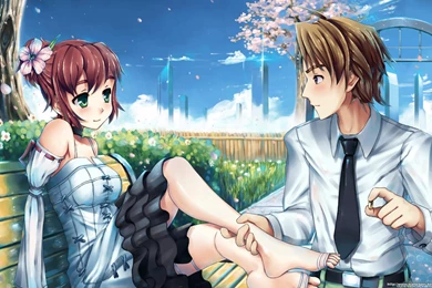 Katawa Shoujo Anime Anime Boys Anime Girls Tezuka Rin Nakai Hisao ...